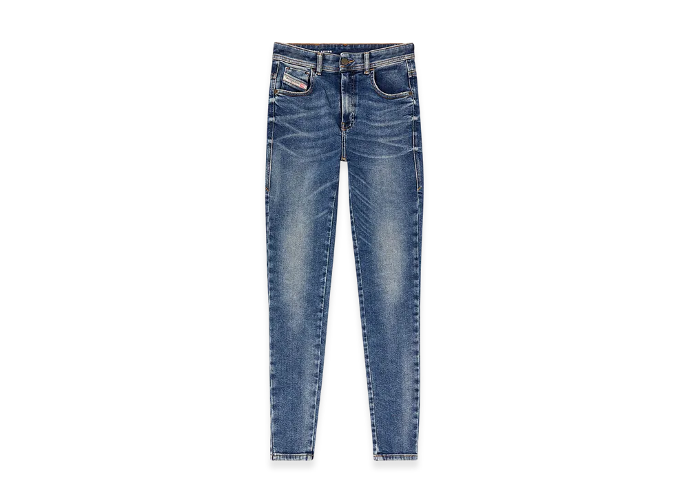 Diesel Skinny Jeans 1984 Slandy-High 007y9 "Medium Blue"