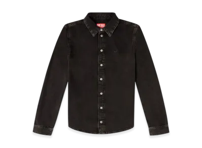 Diesel De-Eazy Denim Shirt With Contrasting Stitching "Black"