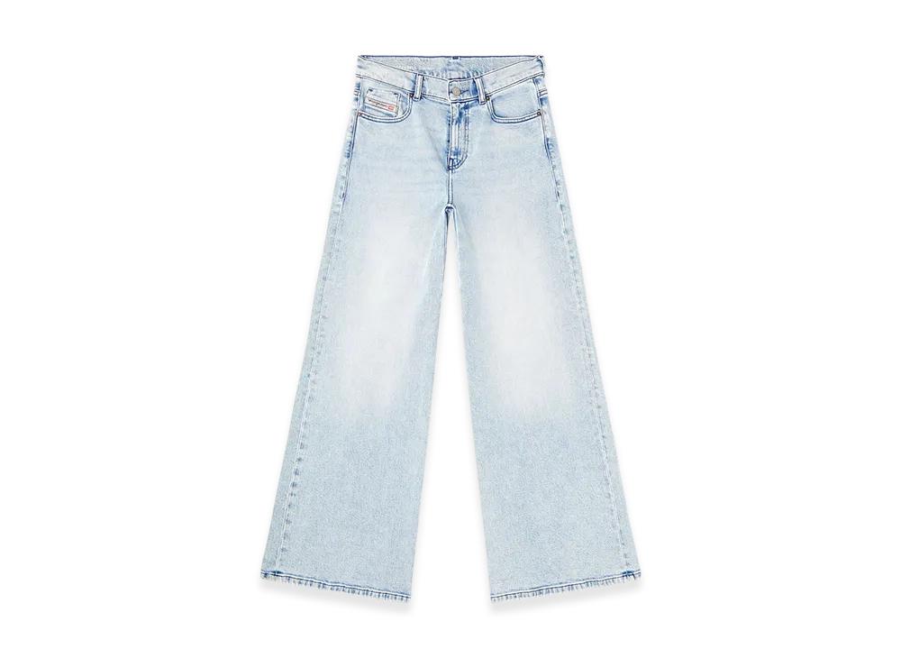 Diesel Flare Jeans 1978 D-Akemi 0adbj "Light Blue"