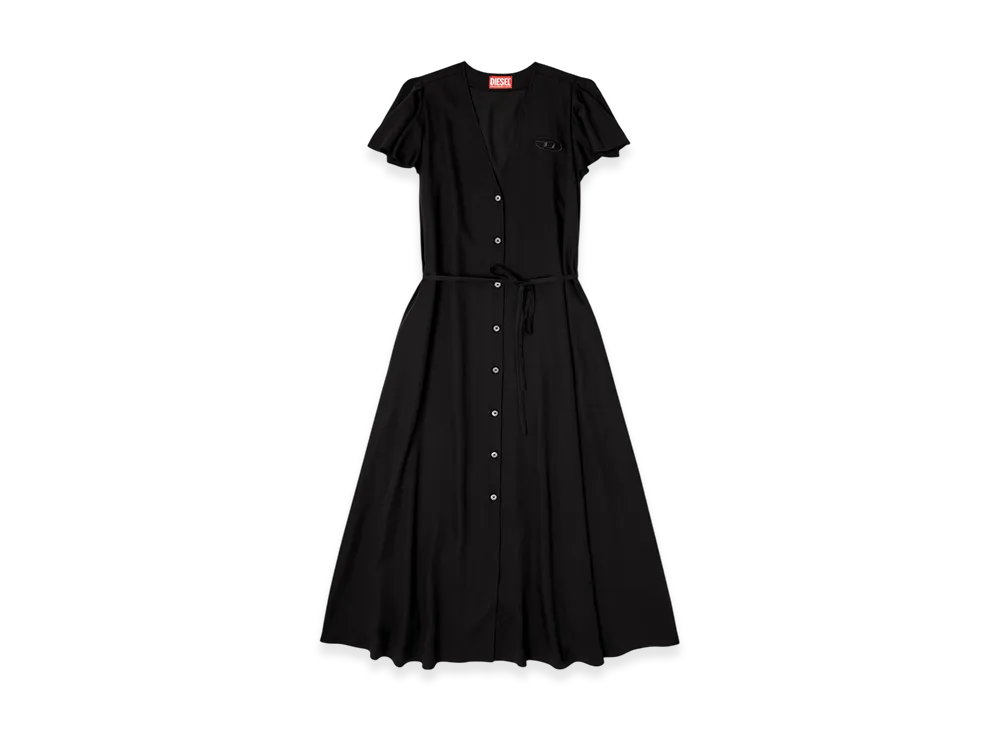 Diesel D-Aikiri-Long Dress "Black"