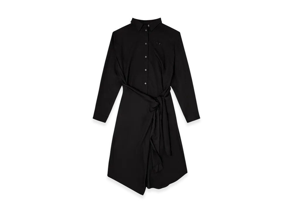 Diesel D-Iletta-S1 Long Sleeve Dress "Black"