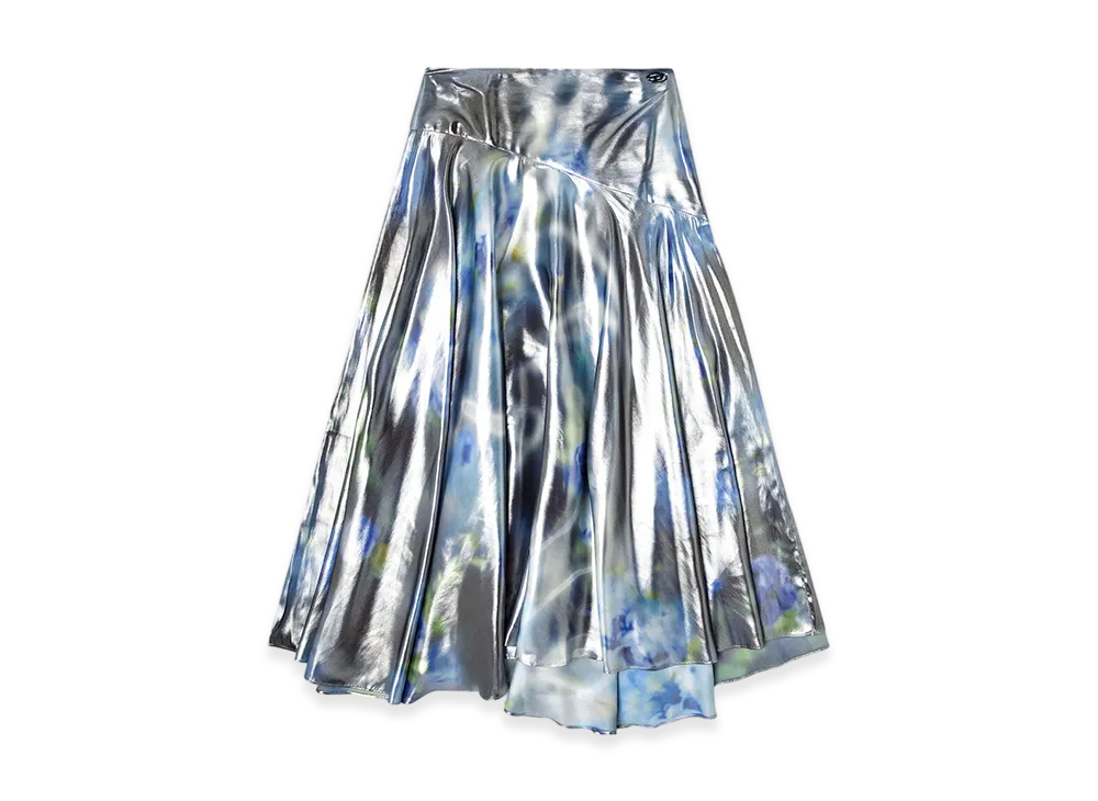 Diesel O-Zulie-S2 Midi Skirt "Blue"