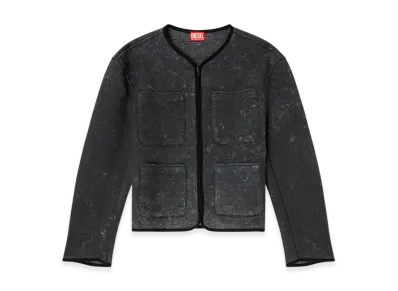 Diesel G-Tes Zip-Up Jacket "Dark Grey"