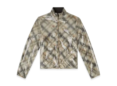 Diesel F-Erequins Zip-Up Sweatshirt "Beige/Grey"