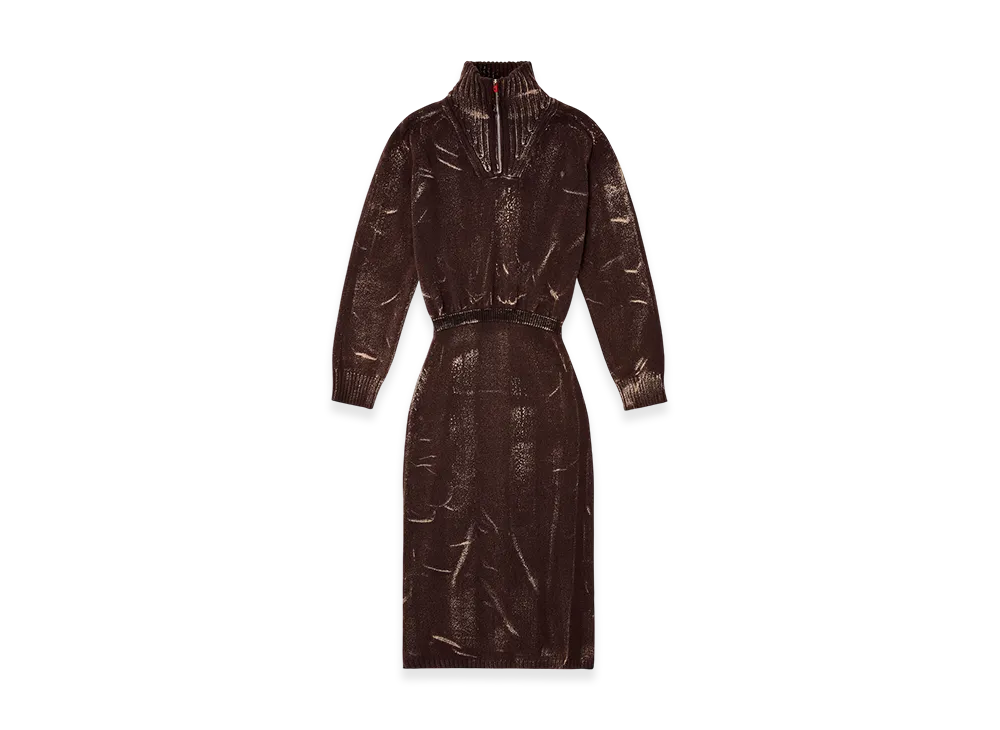 Diesel M-Marcelle Knit Dress "Brown"