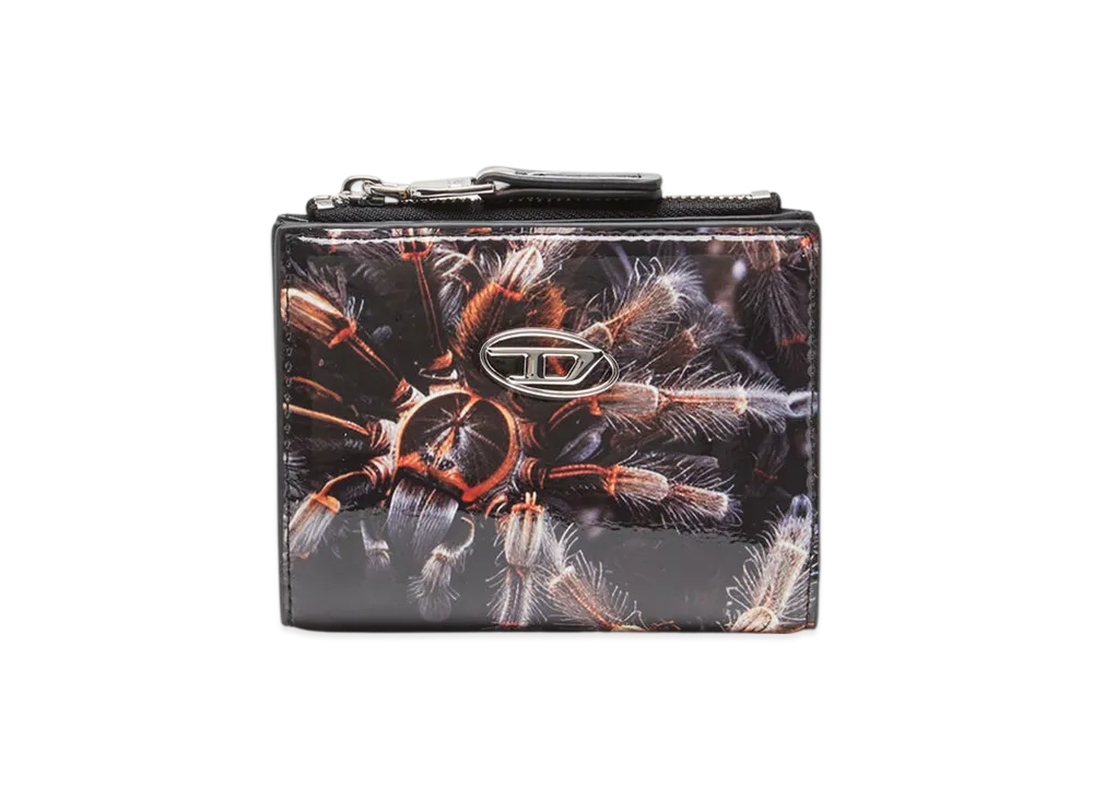 Diesel Play Bi-Fold Zip Ii Wallet "Black/Brown"