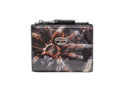 Diesel Play Bi-Fold Zip Ii Wallet "Black/Brown"