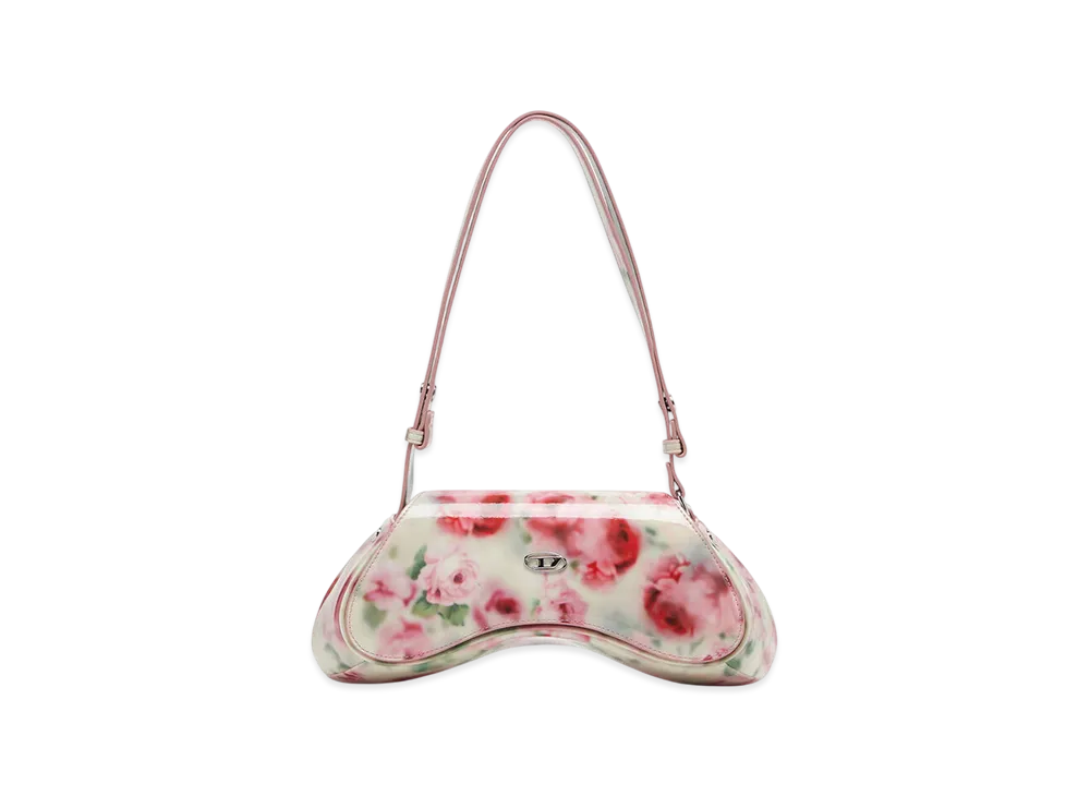 Diesel Play Crossbody Bag "White/Pink"