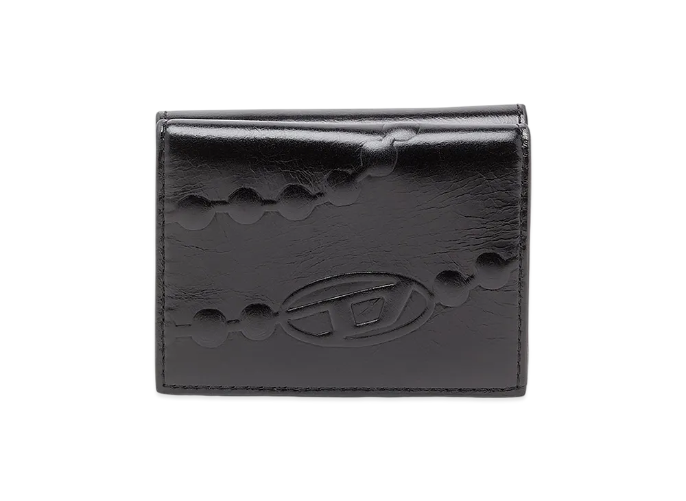 Diesel Tri Fold Coin XS Ii Wallet "Black"