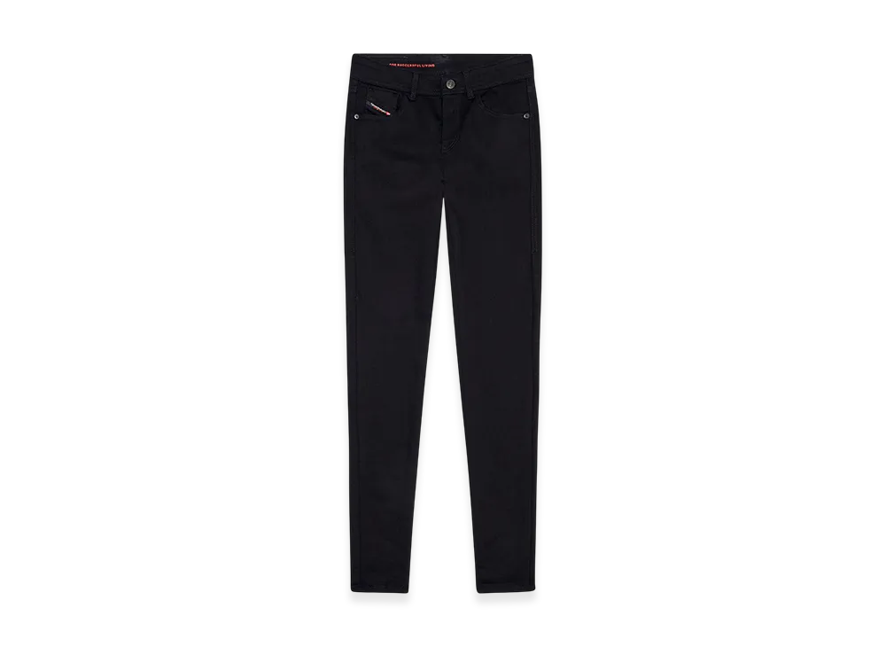 Diesel Skinny Jeans 2017 Slandy 069ef "Black/Dark Grey"