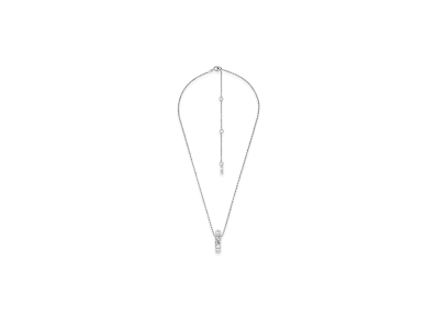 Diesel Dl1367040 Sterling Silver Pendant Necklace "Silver"