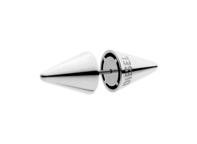 Diesel Dx1640040 Stainless Steel Spike Stud Earring "Silver"