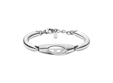 Diesel Dx1643040 Stainless Steel Bangle Bracelet "Silver"