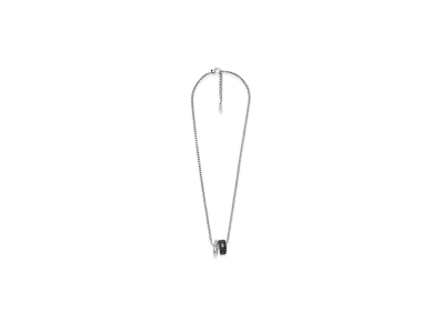 Diesel Dx1654set Stainless Steel Necklace And Earring Set "Silver"