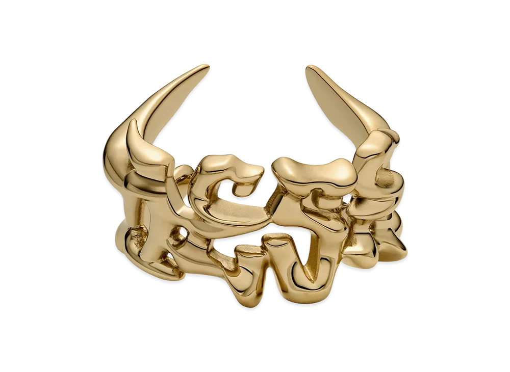 Diesel Dx1660710 Stainless Steel Cuff Bracelet "Gold"