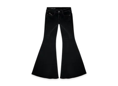 Diesel Flare Jeans 1970 D-Bleess 09m69 "Black/Dark Grey"