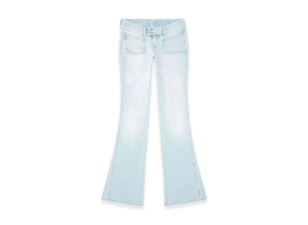 Diesel Bootcut Jeans D-Hush 09m11 "Light Blue"
