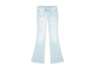 Diesel Bootcut Jeans D-Hush 09m11 "Light Blue"