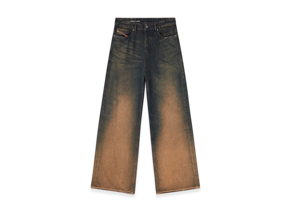 Diesel Relaxed Jeans 1996 D-Sire 068tf "Blue/Brown"