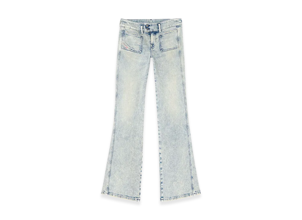 Diesel Bootcut Jeans D-Hush 09l27 "Light Blue"