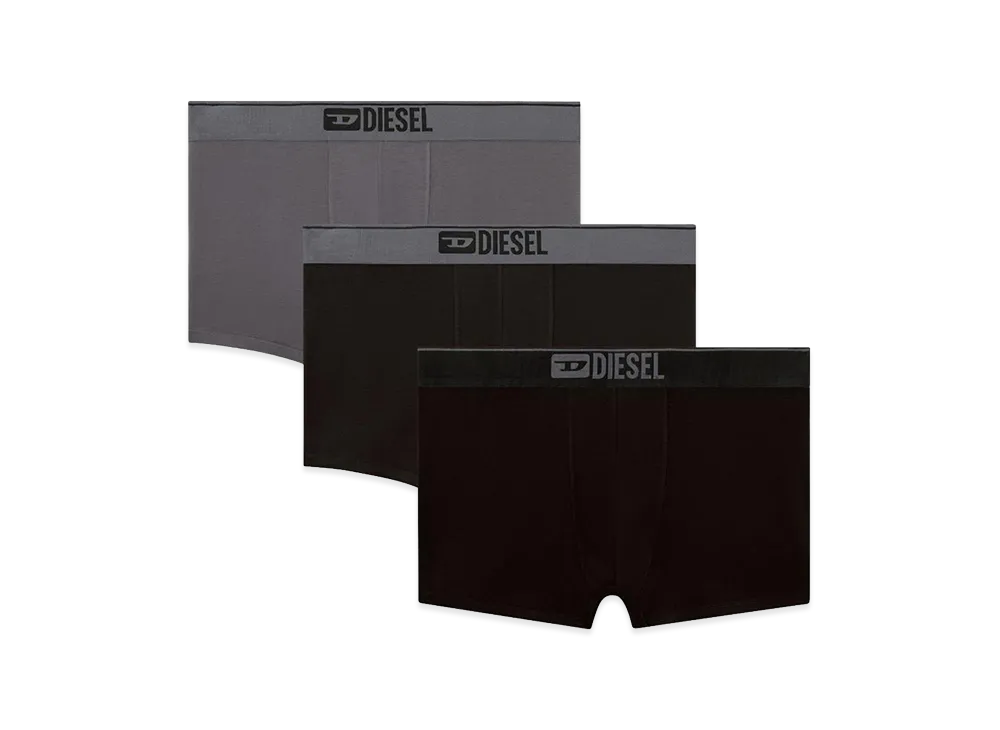 Diesel Boxer Pants 3-Pack "Grey/Black"