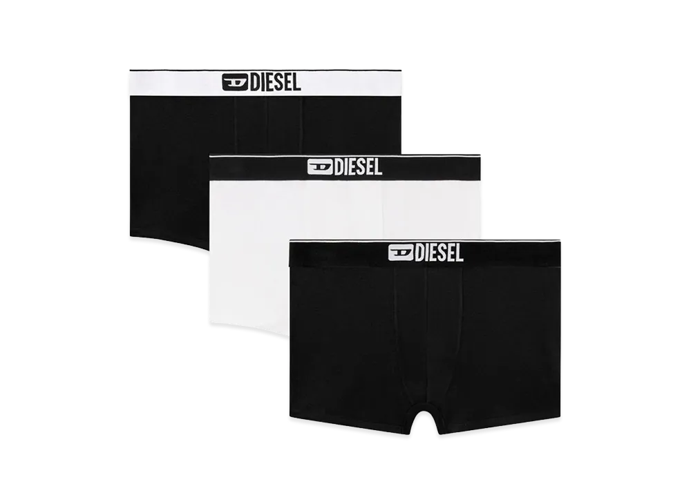 Diesel Boxer Pants 3-Pack "Black/White"