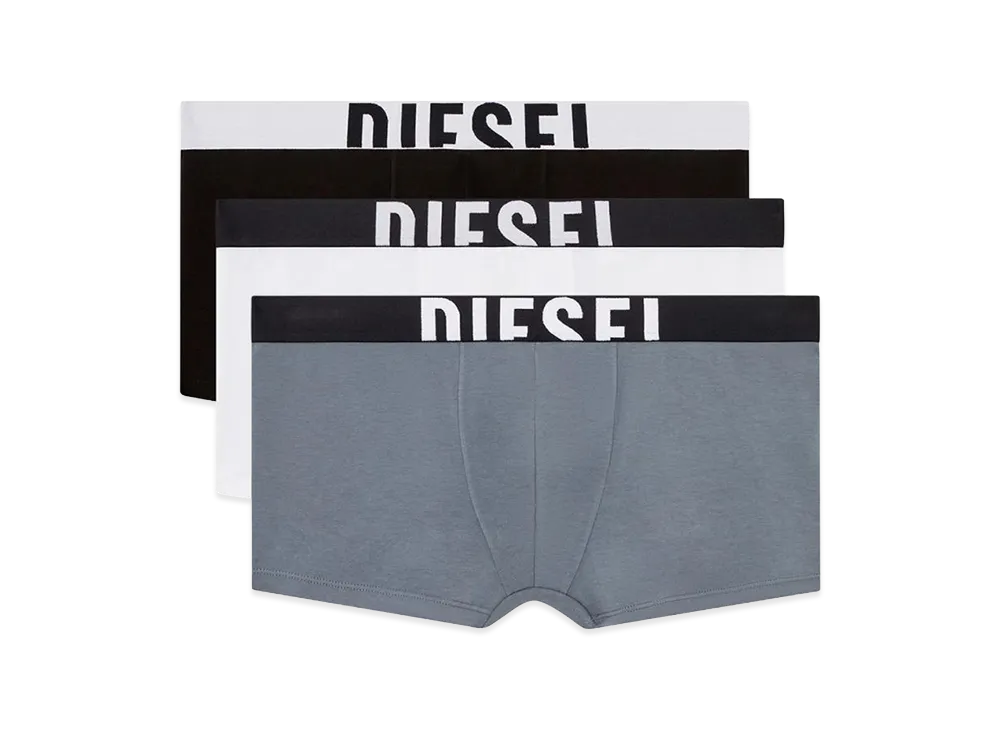 Diesel Boxer Pants 3-Pack "Grey/Black"