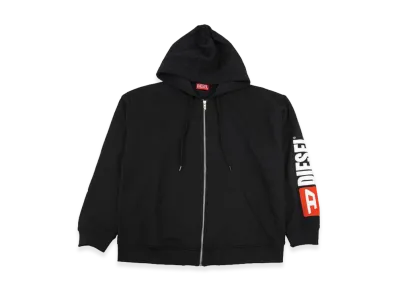 Diesel S-Boxt-Zip-Hood-Div "Black"