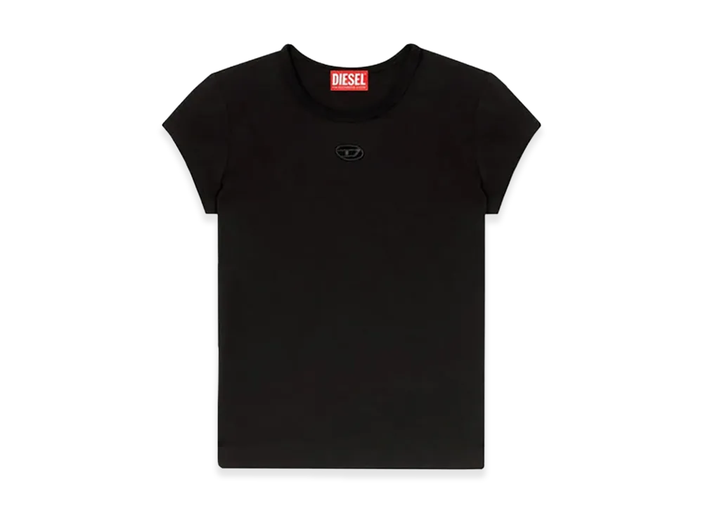 Diesel Women's T-Angie OD T-Shirt "Black"