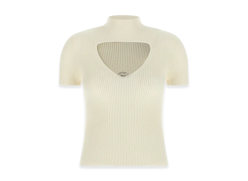 Diesel Women's M-Olive Top "White"