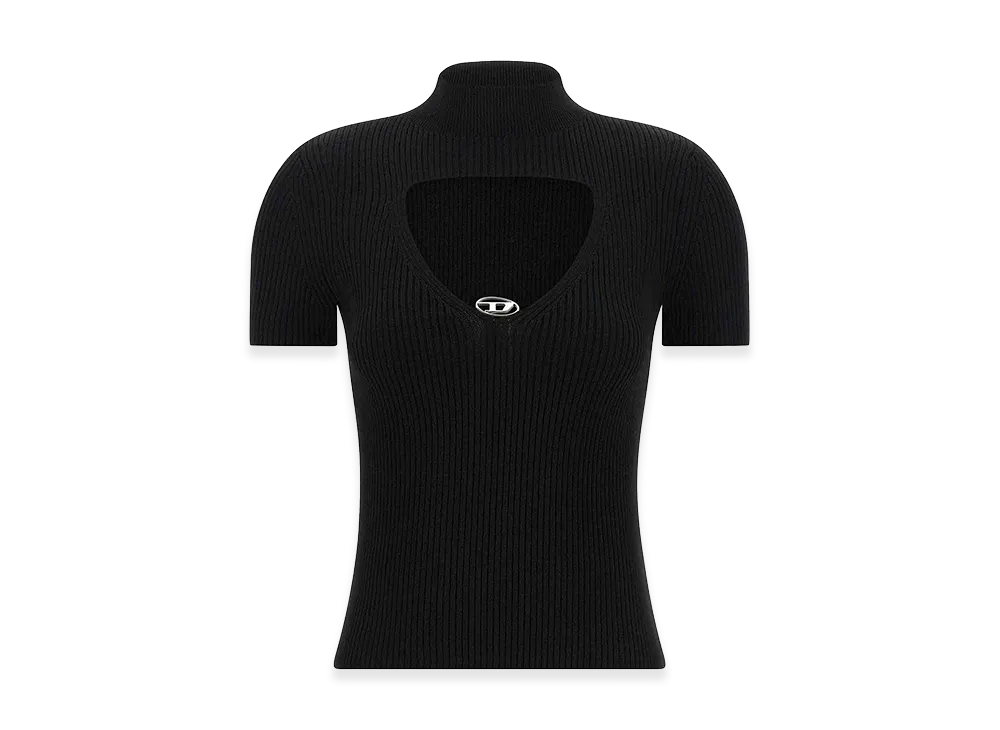 Diesel Women's M-Olive Top "Black"