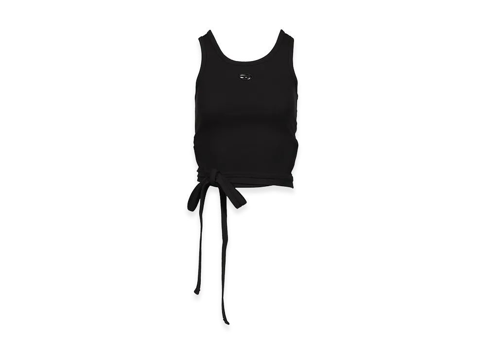 Diesel Women's Tank Top Made From Cotton Blend "Black"