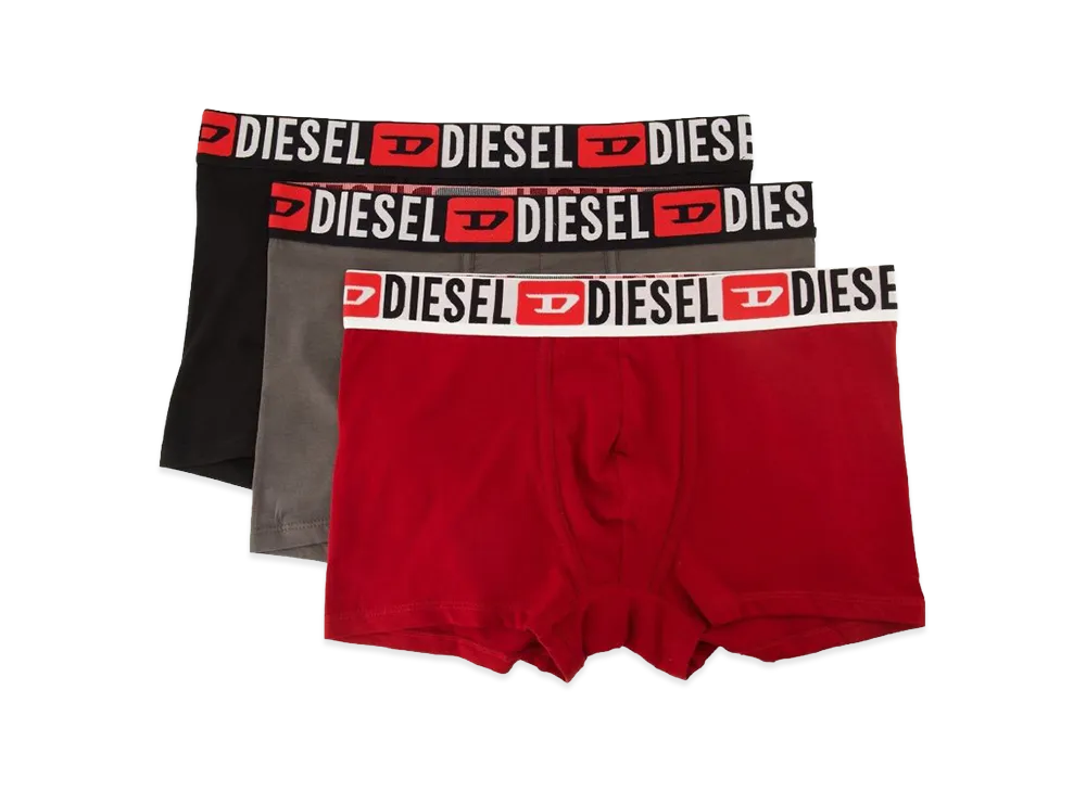 Diesel Underwear "Red/Grey/Black"