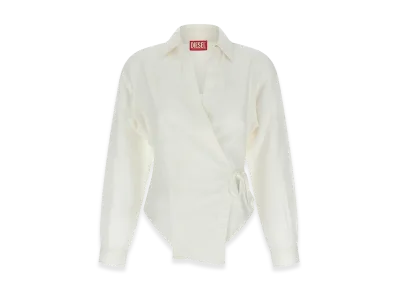 Diesel Women's C-Delphos-S3 Shirt "Gray"