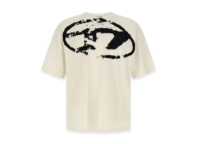 Diesel Cotton T-Boxt T-Shirt "White/Ivory"