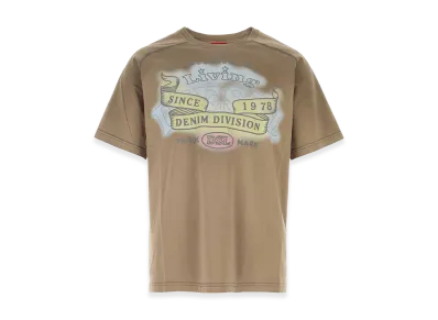 Diesel Cotton T-Forb T-Shirt "Beige"