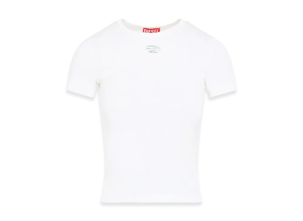 Diesel Women's T-Ele-Long-Od T-Shirt "White"
