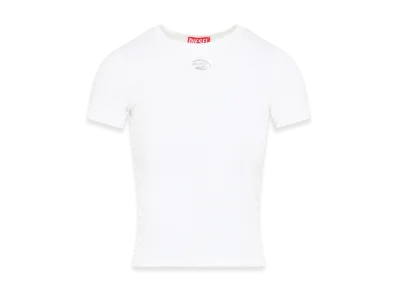 Diesel Women's T-Ele-Long-Od T-Shirt "White"