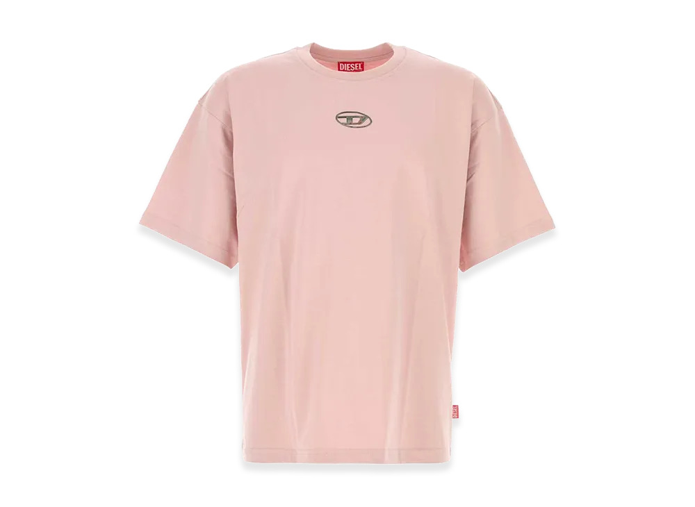 Diesel Cotton T-Shirt "Pink"