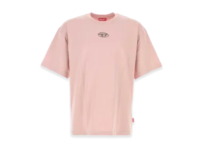 Diesel Cotton T-Shirt "Pink"