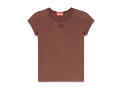 Diesel Women's T-Shirts "Brown"