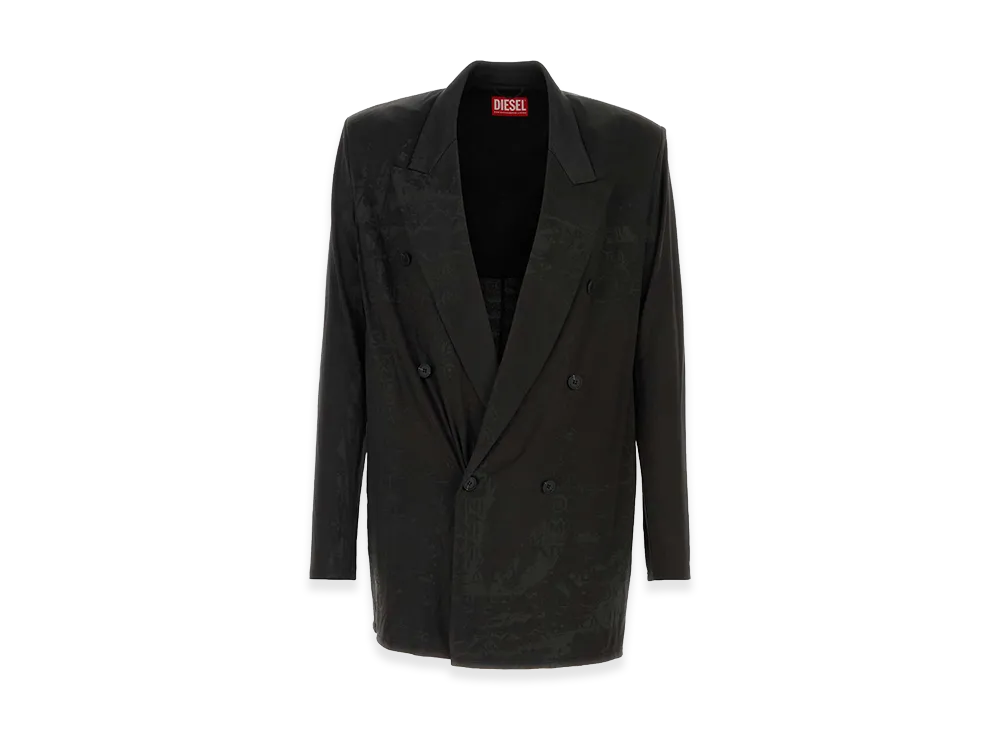 Diesel Stretch Acetate J-Pekka Blazer "Black"
