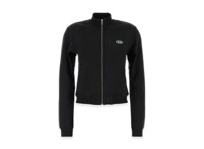 Diesel Women's Cotton Sweatshirt "Black"