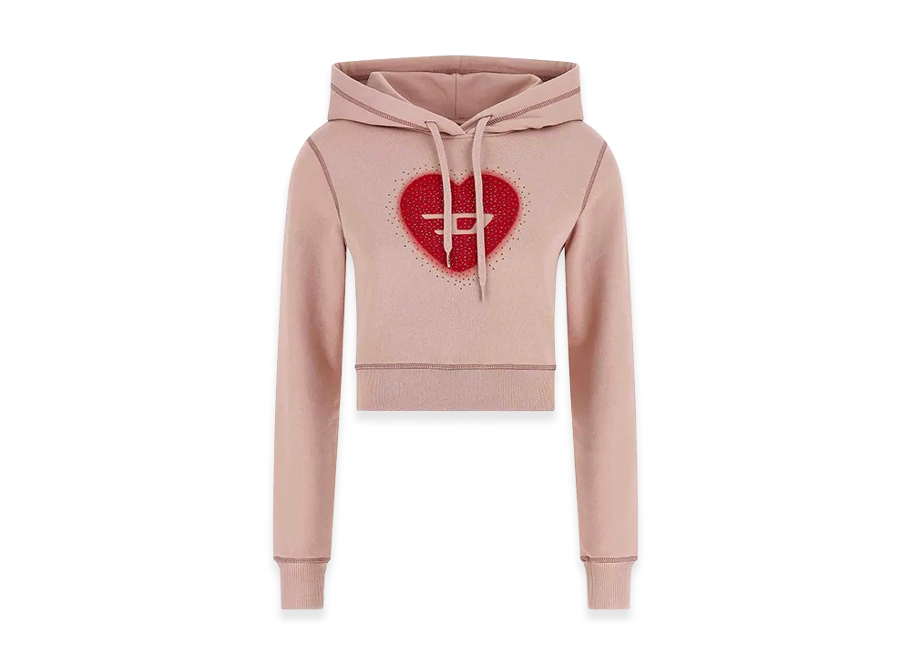 Diesel Women's F-Slimmy-Hood-S5 Hoodie "Pink"