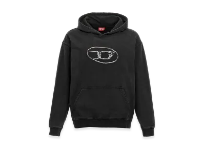 Diesel S-Boxt-Hood-Q7 Hoodie "Black"