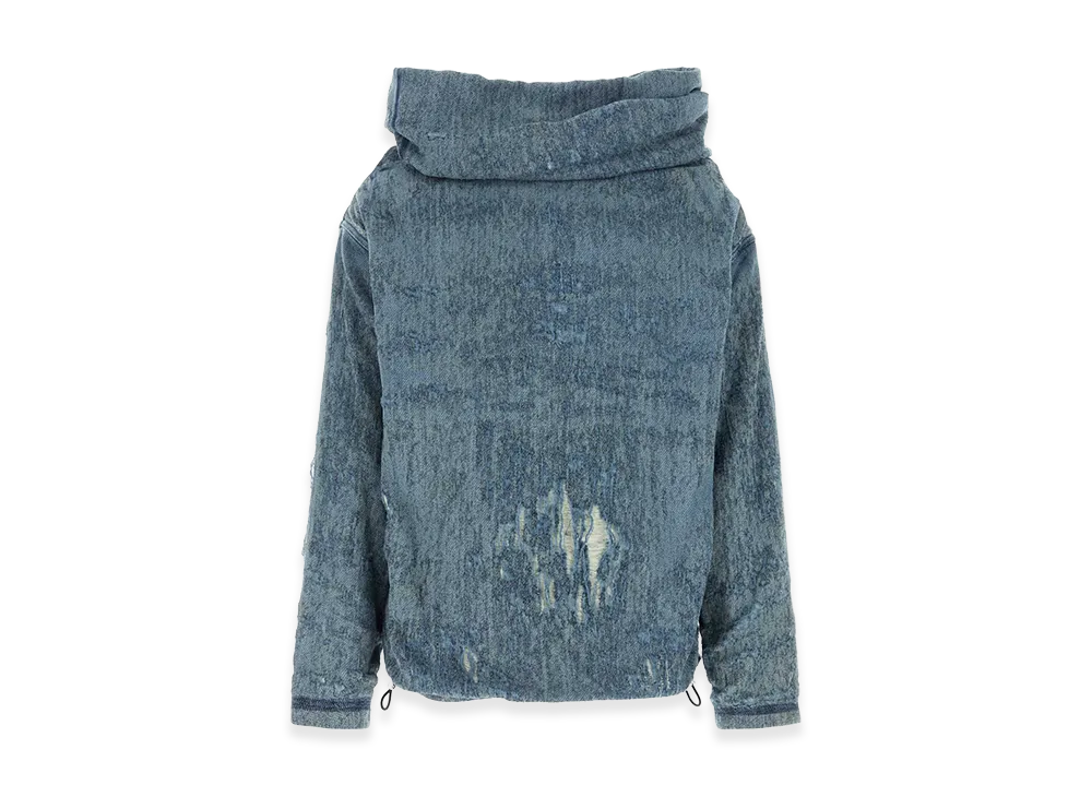 Diesel Stretch Denim Sweatshirt "Blue"