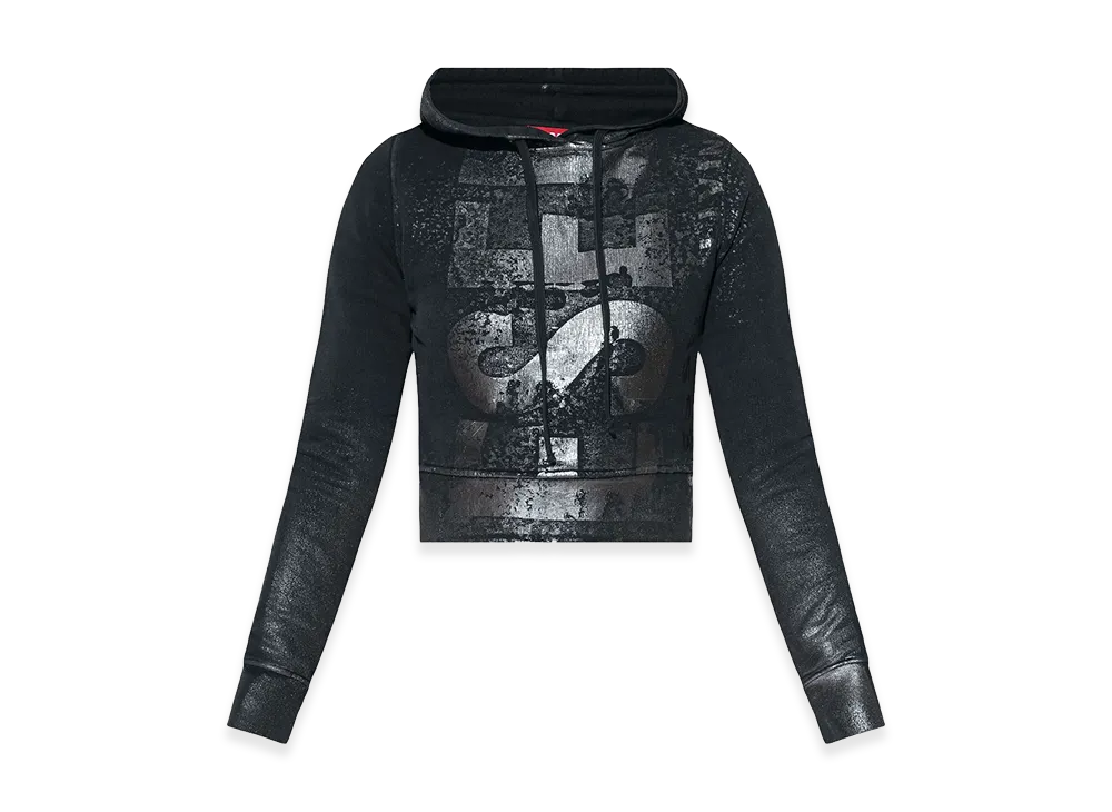 Diesel Women's `F-Slimmy` Hoodie "Black"