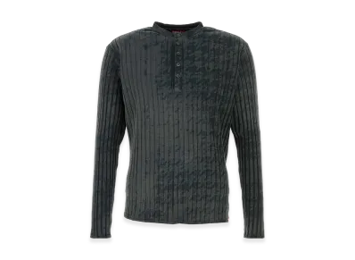 Diesel Stretch Cotton Polo Shirt "Black/Charcoal"