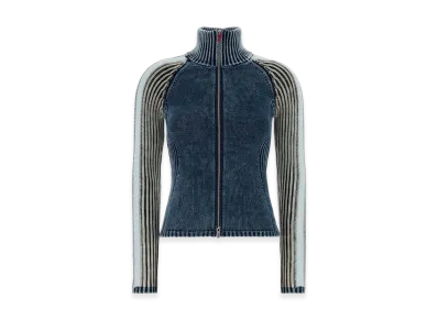 Diesel Women's Denim Cotton Cardigan "Blue"