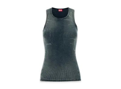 Diesel Women's Denim Stretch Cotton T-Go Tank Top "Blue"